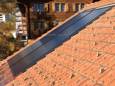 Thermische Solaranlage Sonnenkollektoren